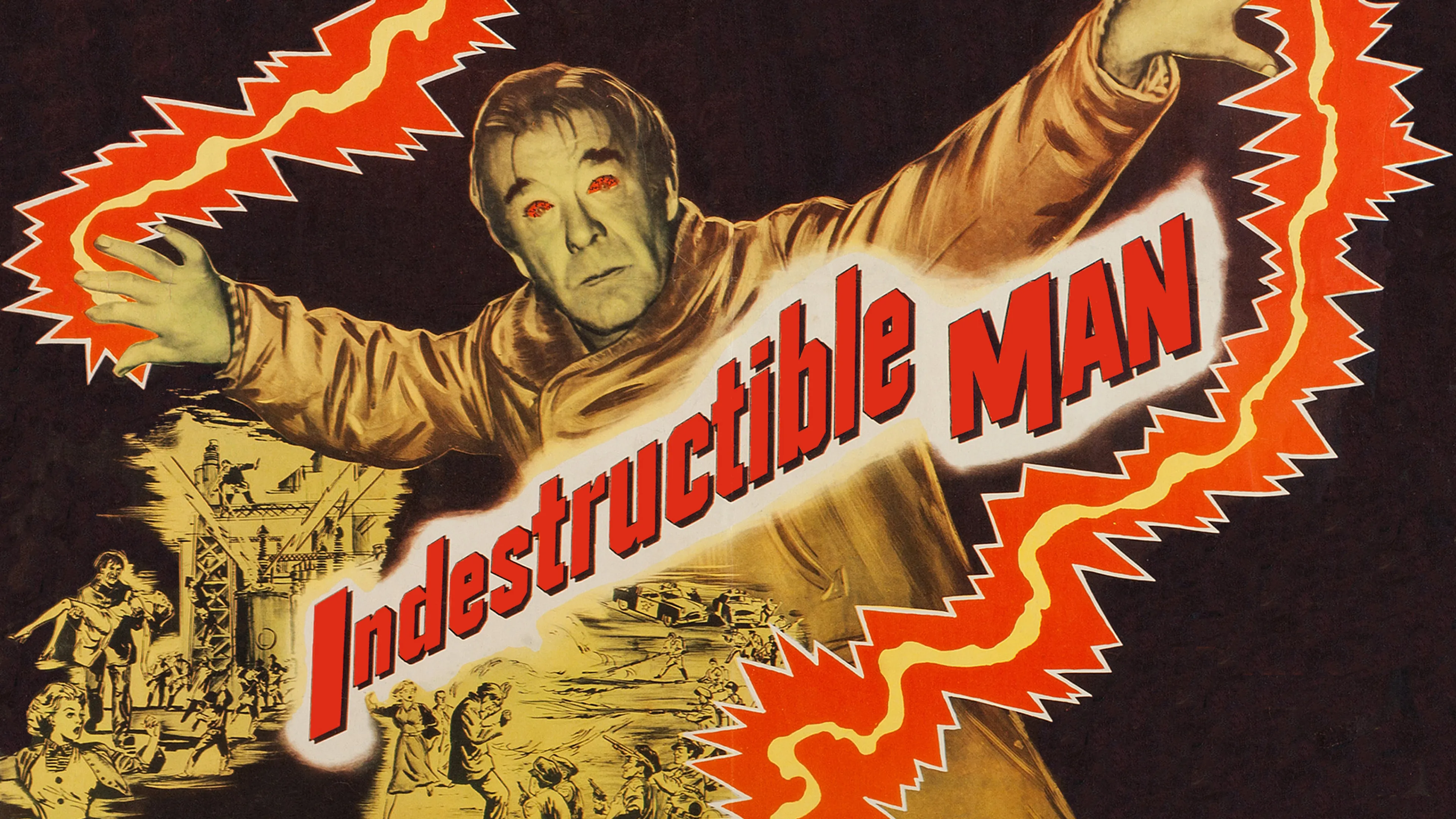 Indestructible Man poster